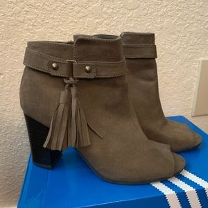 Brown booties